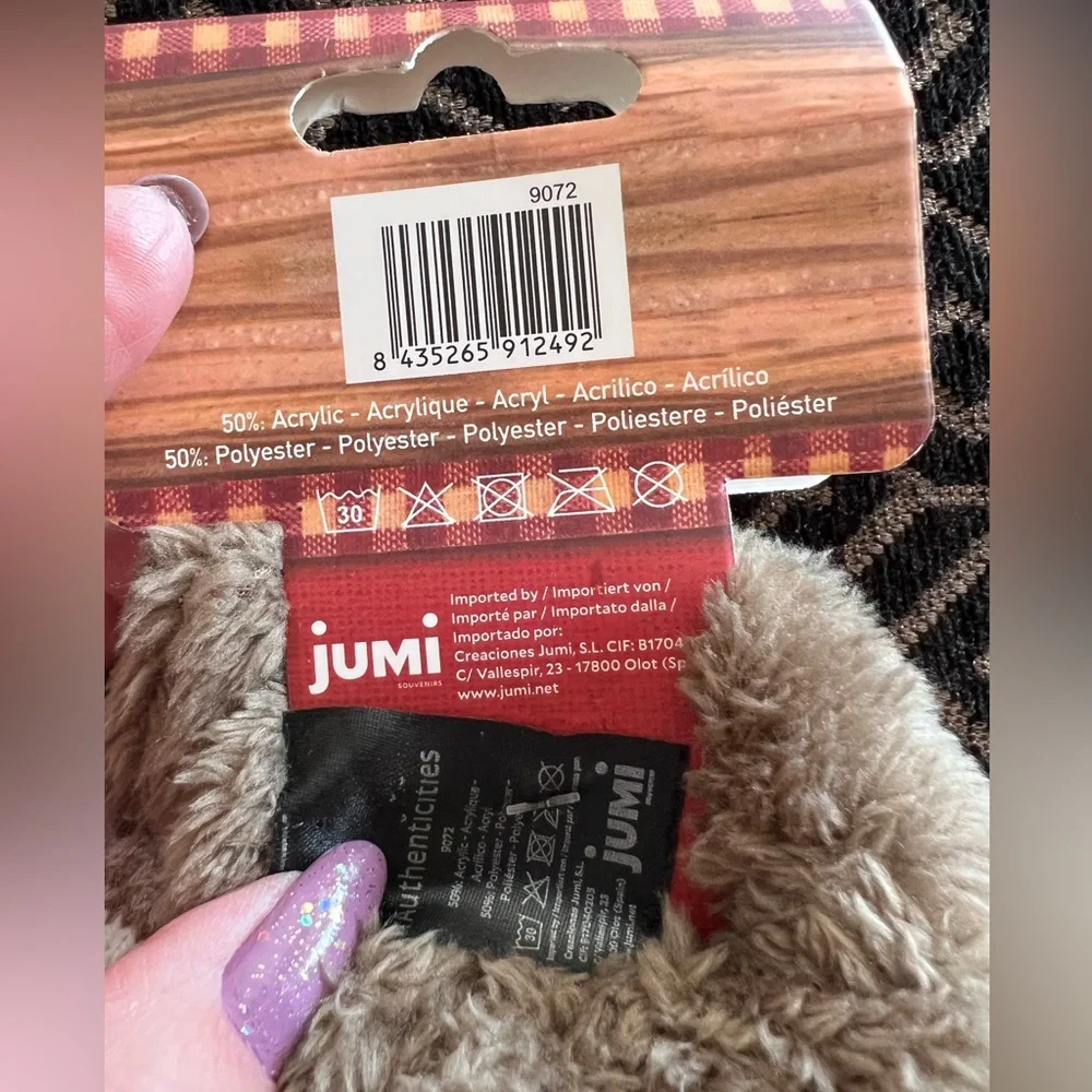 NWT JUMI Super Soft Teddy Gloves